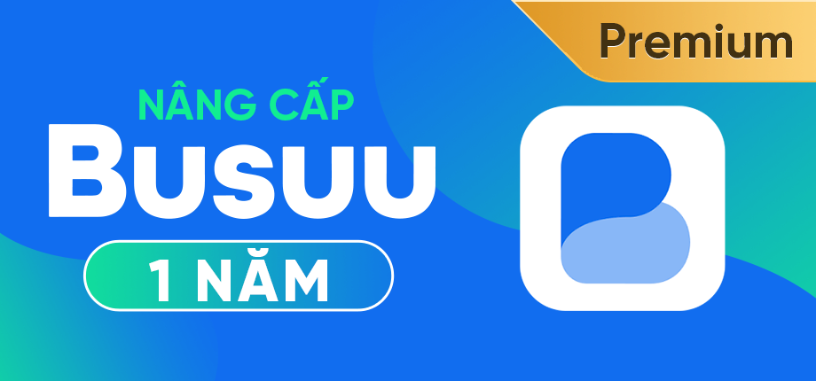 Busuu Premium 1 năm - Nâng cấp chính chủ
